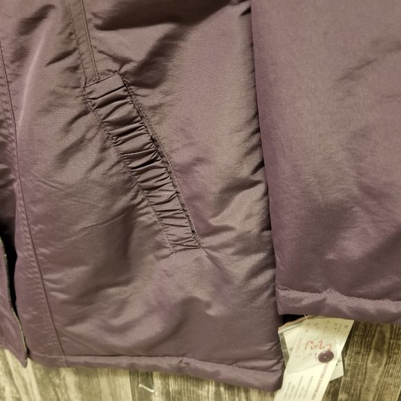 NWT Neyelle Water Resist/Insul Flannel Trim Jacket - Picture 6 of 13